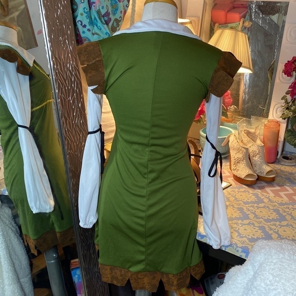 🌷ROBIN Hood Forest Bandit Hunter Friar Maid Marian Halloween Costume🌷2 for 1 - Picture 9 of 16